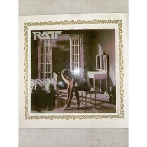 *HAIR BAND* Carnival Prize *1980s RATT* Glass Picture *6x6 PIN UP* Rock Old Glam